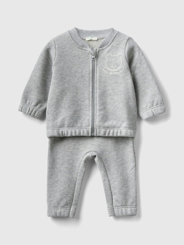 Sweat outfit in organic cotton