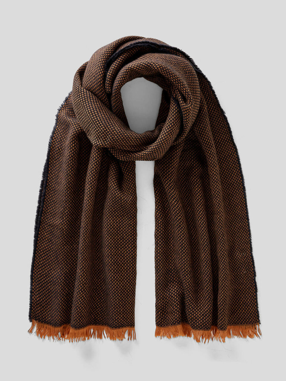 Wool and alpaca blend scarf image number 1