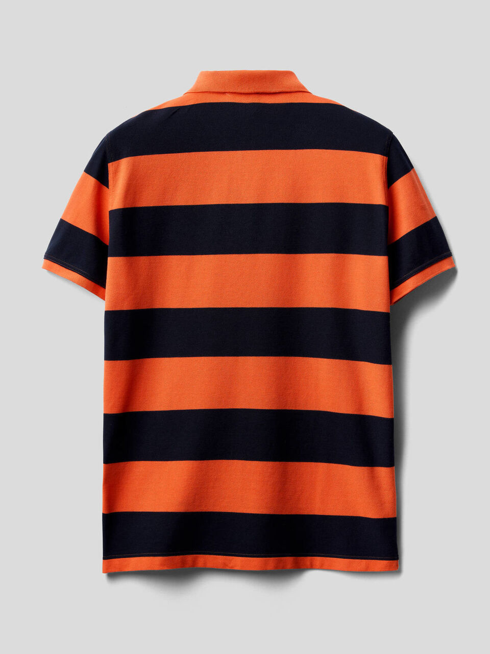 Regular fit polo in 100% cotton image number 1