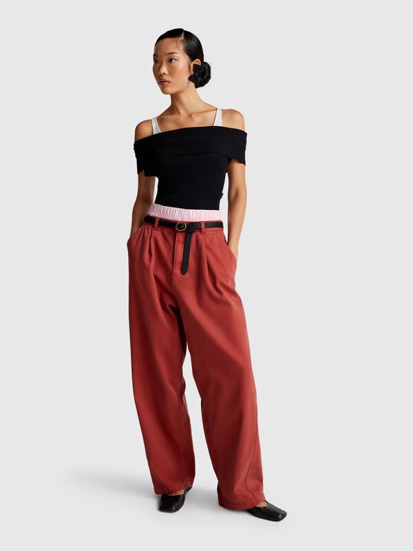 Five pocket trousers Women