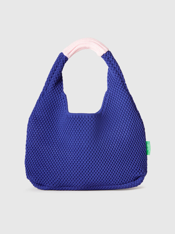 Small crochet shoulder bag Women